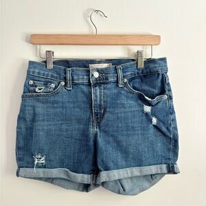LEVIS | Mid- Length Denim Shorts | size 29